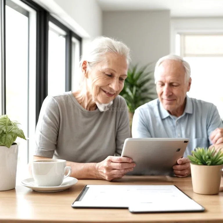 Advisor discussing plan comparisons with a client